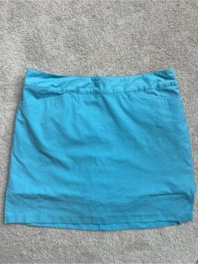 Lady Hagan Bright Turquoise Mini Golf Skort